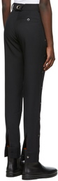 SPENCER BADU Black Polyester Trousers