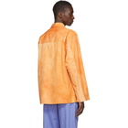 Jacquemus Orange Le Chemise Soleil Shirt