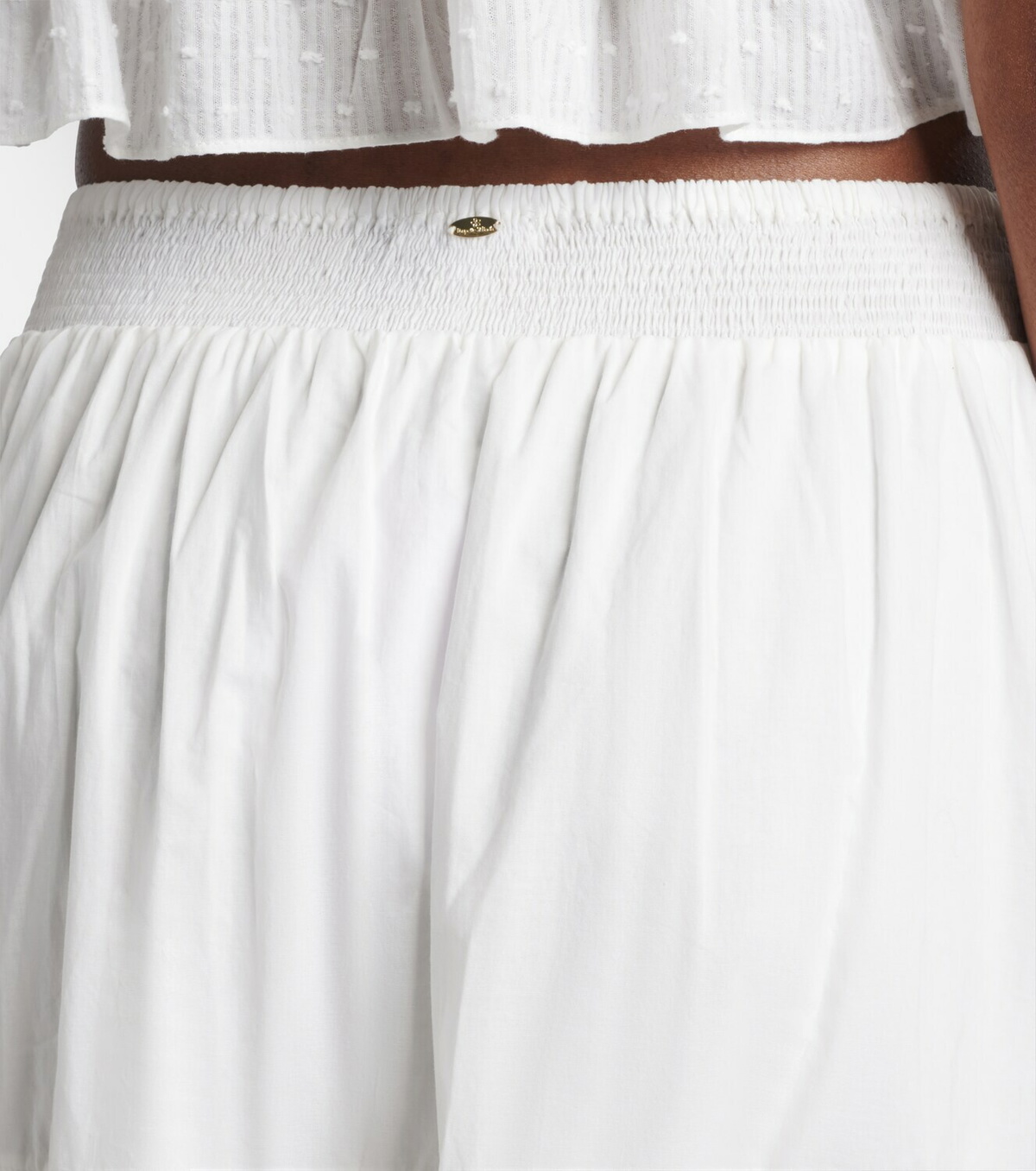 Poupette St Barth Ines broderie anglaise maxi skirt