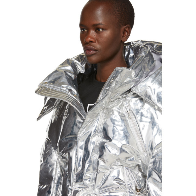 Chen Peng Silver Down Short Jacket