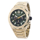 TechnoMarine Seven Seas GMT Chronograph Olive Green and Black Dial Mens Watch TM-725031