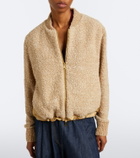 Moncler Padded bouclé cardigan