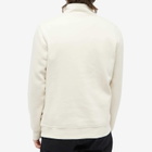 Dickies Men's Oakport Quarter Zip Sweat in Whitecap Grey