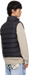 Moncler Black Contrin Down Vest