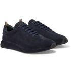 Officine Creative - Race 17 Suede Sneakers - Men - Navy