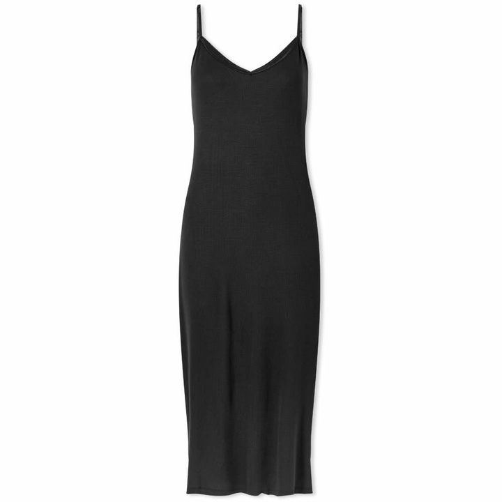 Photo: Joah Brown Women's Relaxed V Neck Midi Dress in Vintage Black