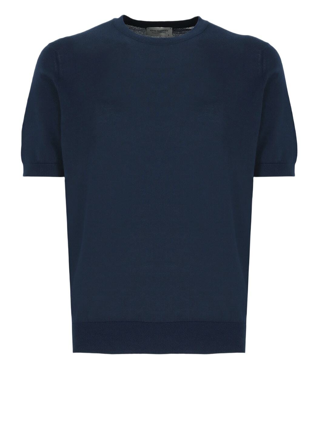 John Smedley Men's Noah Skipper Collar Polo Shirt in Light