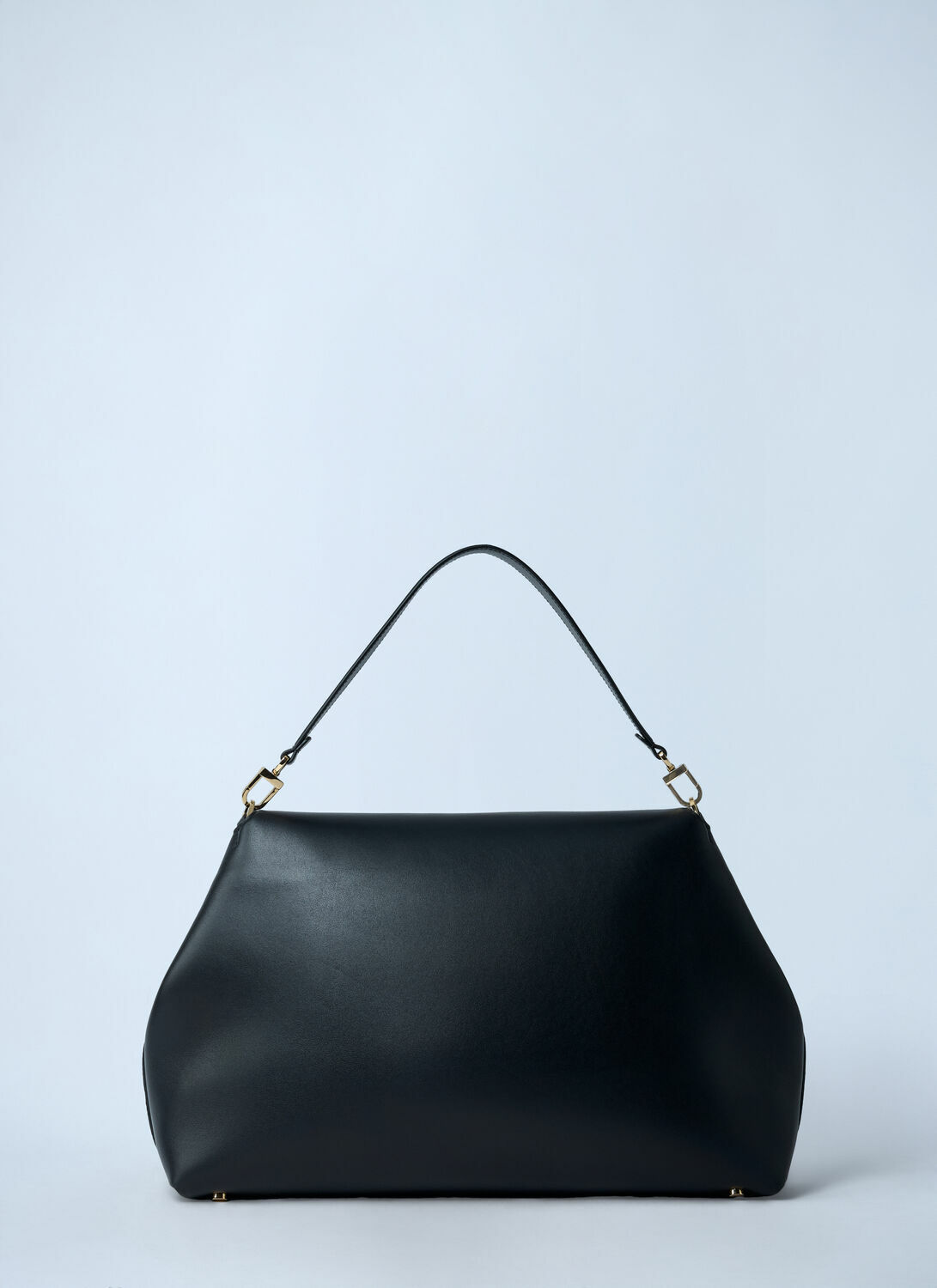 TOTEME T-Lock Leather Crossbody Bag