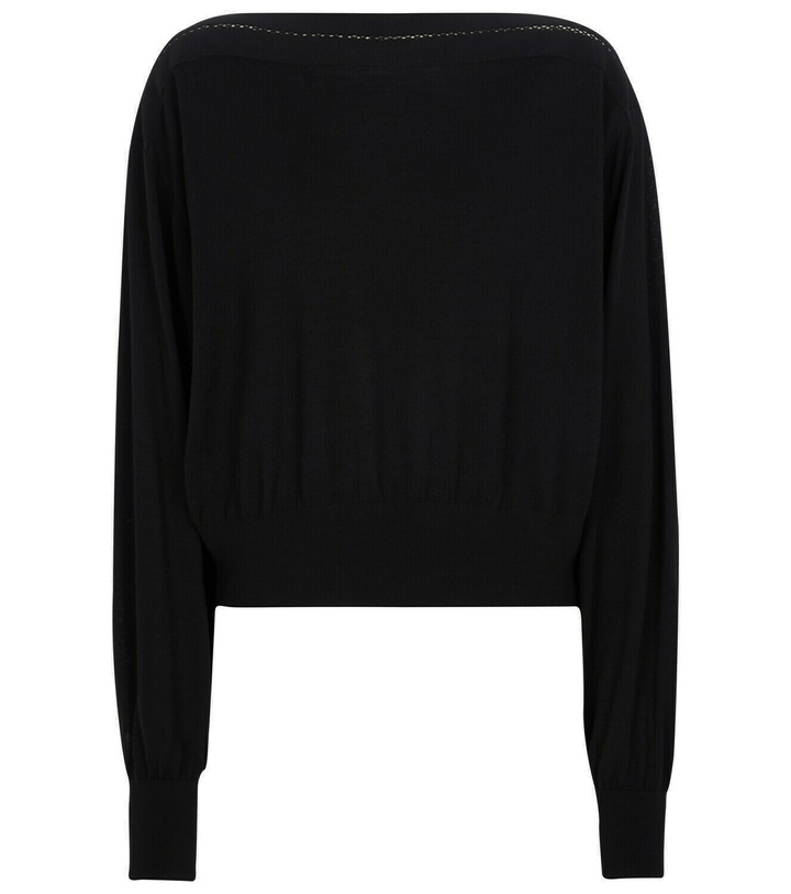 Photo: Alaïa Wool-blend sweater