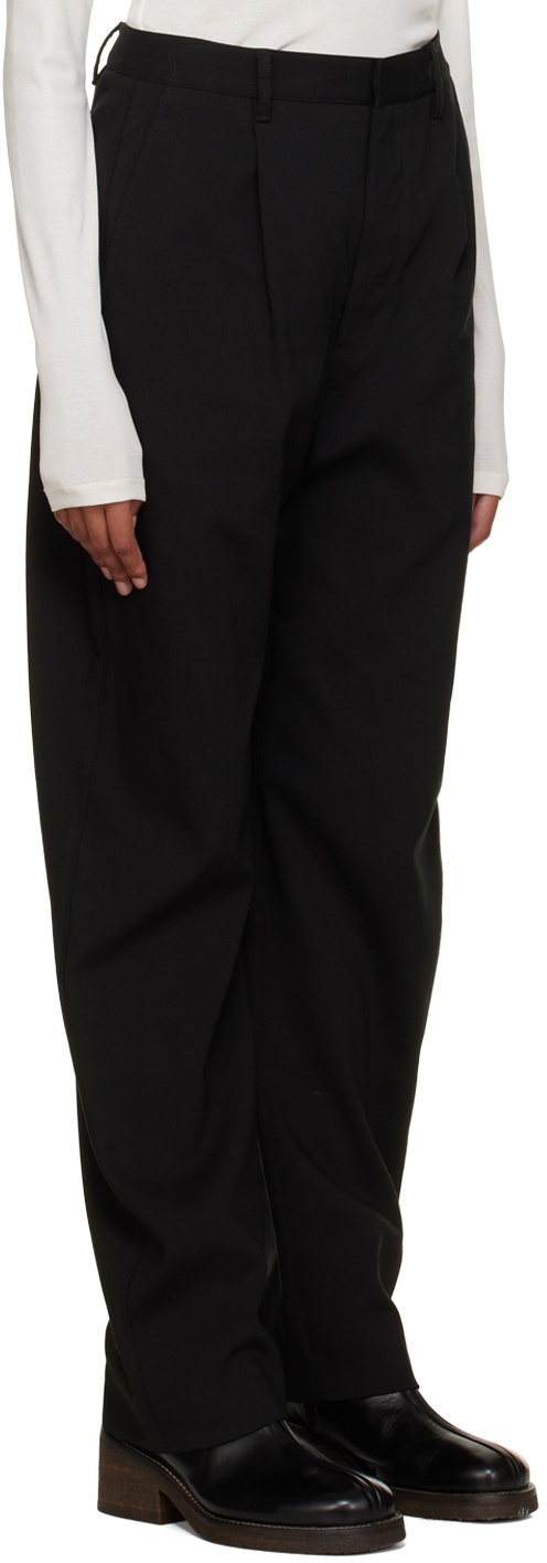 Lemaire Black Pleated Trousers Lemaire
