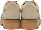 KidSuper Beige Paneled Derbys