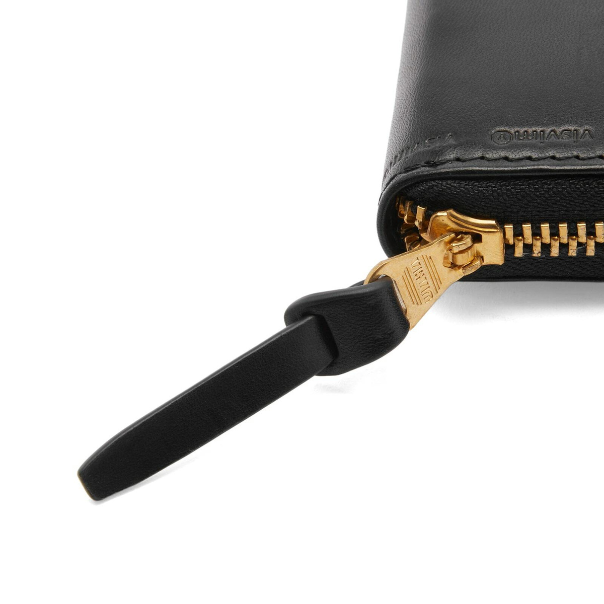 Visvim Men's Leather Essentials Bi-Fold in Black Visvim