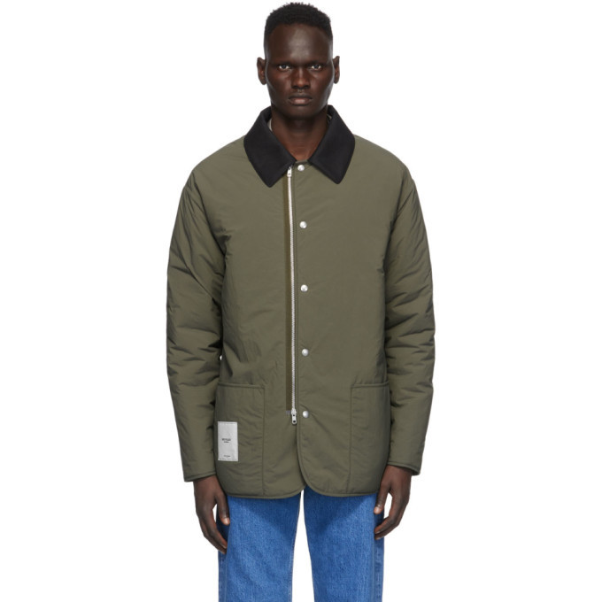 Photo: Maison Margiela Green Recycled Nylon Military Jacket