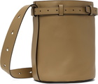 Moschino Beige Tie Me Bag