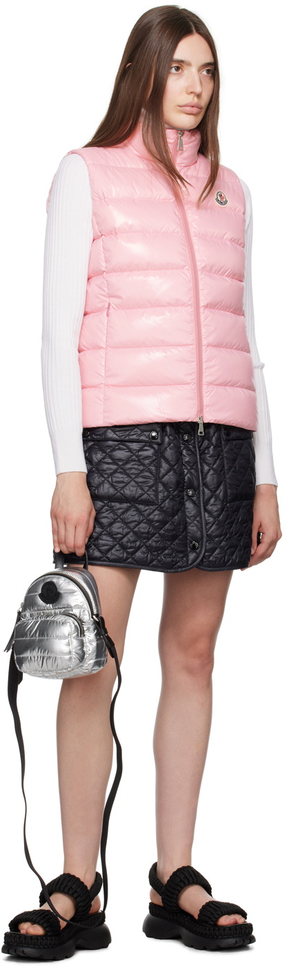 Moncler Pink Ghany Down Vest