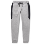 Orlebar Brown - Cuthbert Slim-Fit Tapered Mélange Cotton-Blend Jersey Sweatpants - Gray