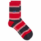 Damson Madder Women's Sporty Calf Socks in Multi 