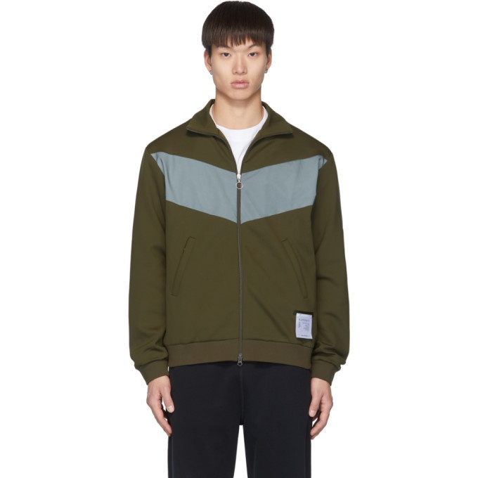 Photo: Satisfy Green Spacer Tracksuit Jacket