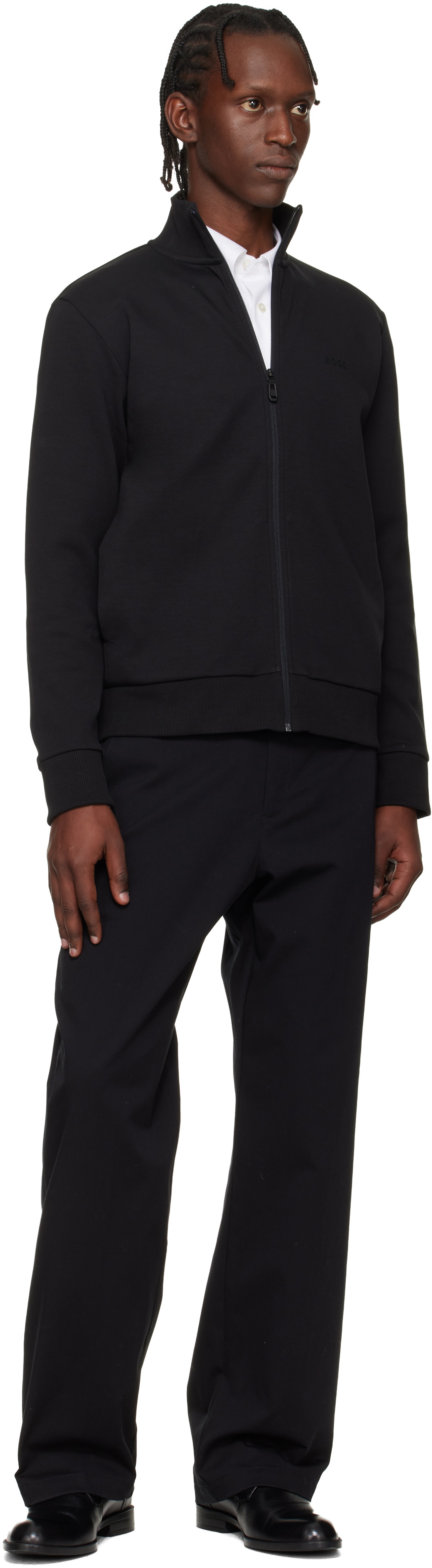 BOSS Black Zip Sweatshirt