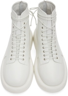 Marsèll White Gomme Polacco Boots