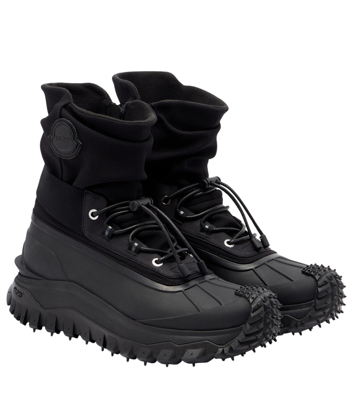 MONCLER Kickstream High Rubber Rain Boots Moncler