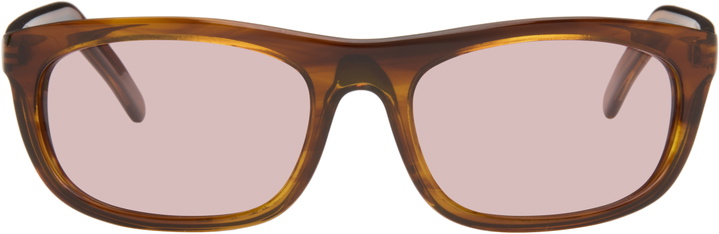 Photo: OUR LEGACY Brown Shelter Sunglasses