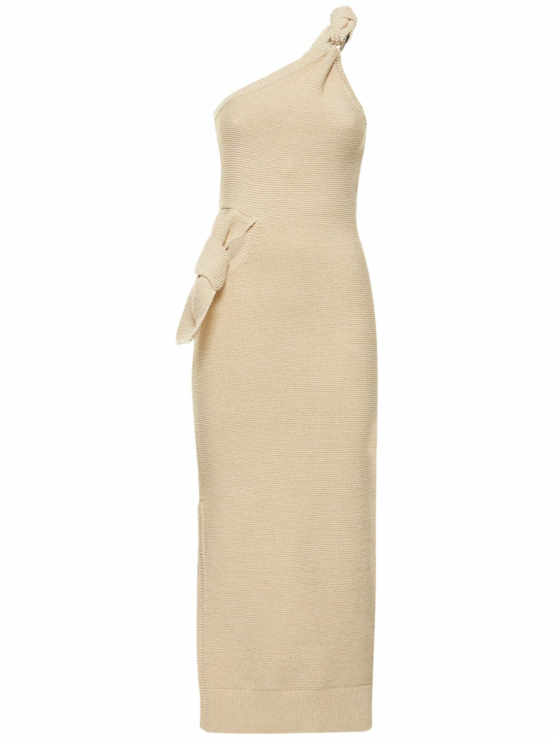 Jacquemus La Robe Drapeado draped maxi dress Jacquemus