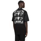 MCQ Black Oversized Darkness Short Sleeve Shirt
