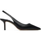 Jimmy Choo Black Love Sling Back 65 Heels