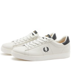 Fred Perry Authentic Men's Spencer Leather Sneakers in Porcelain/Navy