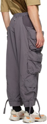 Archival Reinvent Gray 3D Pocket Cargo Pants
