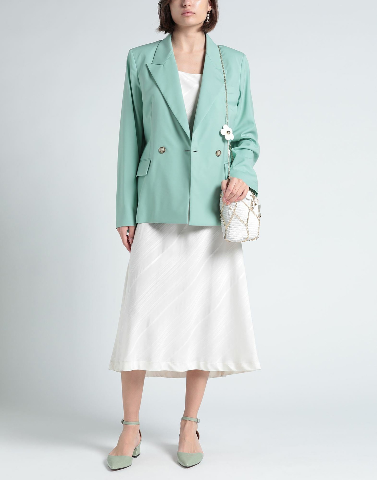 Victoria Beckham Womens Blazer in Green