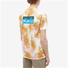 KAVU Men's Klear Above Etch Art T-Shirt in Bronze Bizarre
