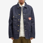 Human Made Men's Denim coverall jacket in Indigo