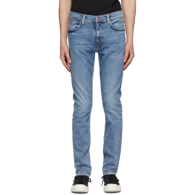 Photo: Nudie Jeans Blue Lean Dean Jeans