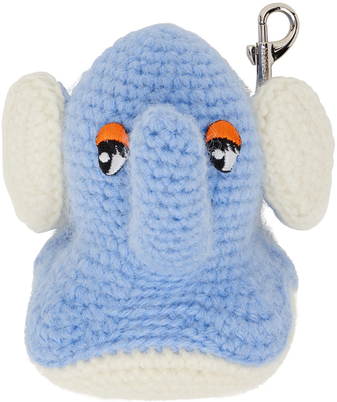Photo: JW Anderson Blue Knitted Elephant Keyring