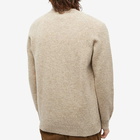 NN07 Men's Nathan Crew Knit in Khaki