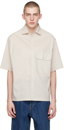 Emporio Armani Beige Pocket Shirt