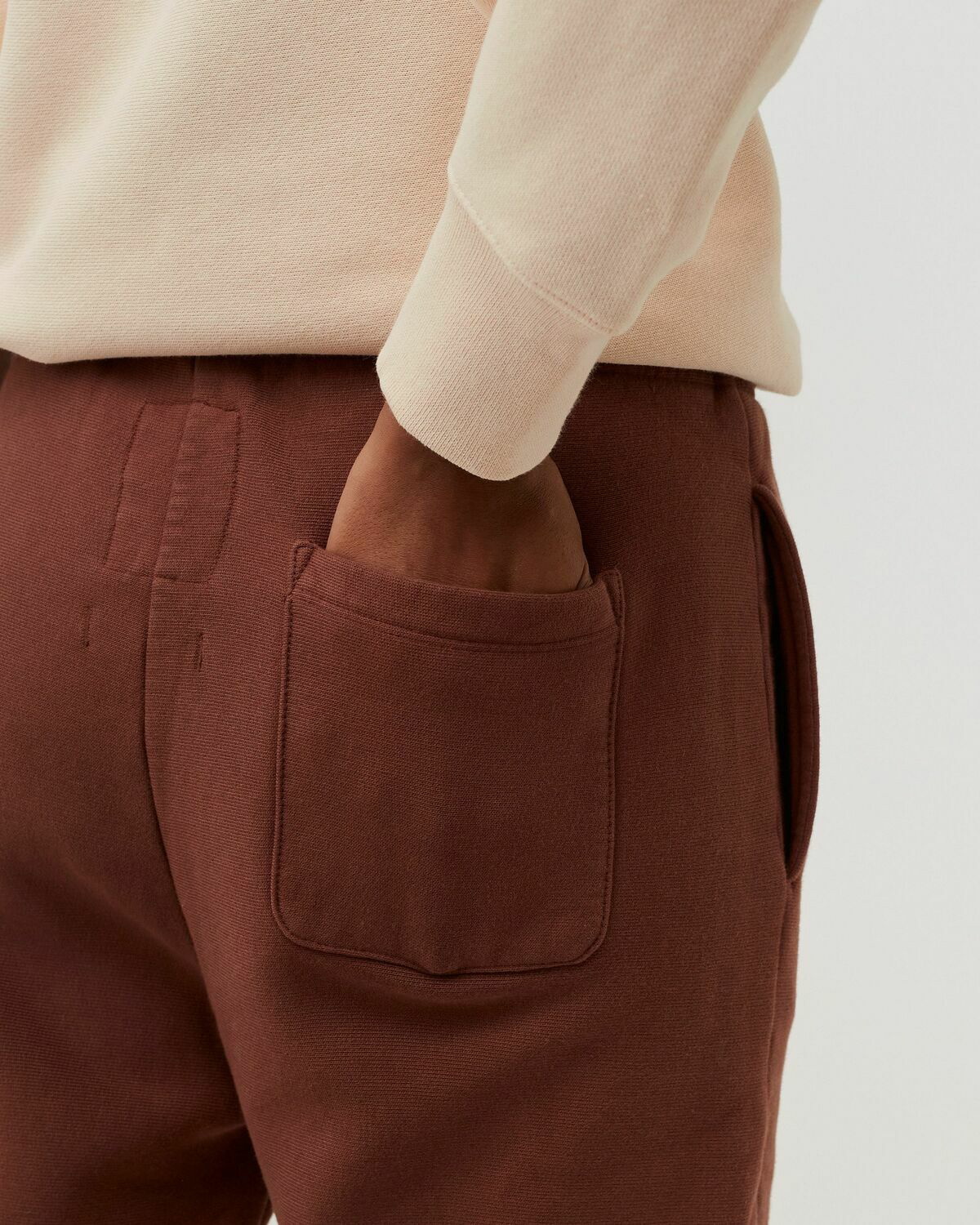 Champion Elastic Cuff Pants Brown Sweatpants