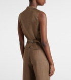 Ralph Lauren Collection Jaiden linen vest