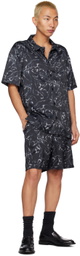Han Kjobenhavn Black Chrome Shorts