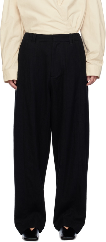 Photo: Toogood Black 'The Hiker' Trousers