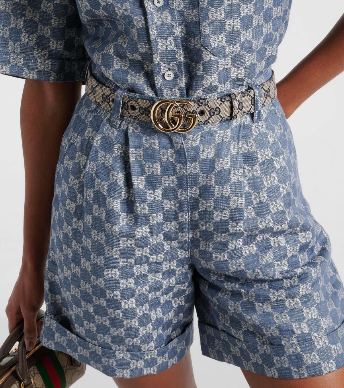 Gucci GG Marmont leather belt