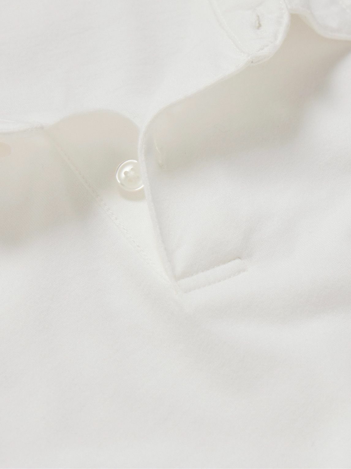 Club Monaco - Pima Cotton-Jersey Polo Shirt - White