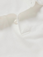 Club Monaco - Pima Cotton-Jersey Polo Shirt - White