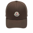 Moncler Men's Baseball Cap in Brown 