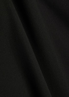 Nensi Dojaka Ruched Stretch-crepe Mini Dress Black