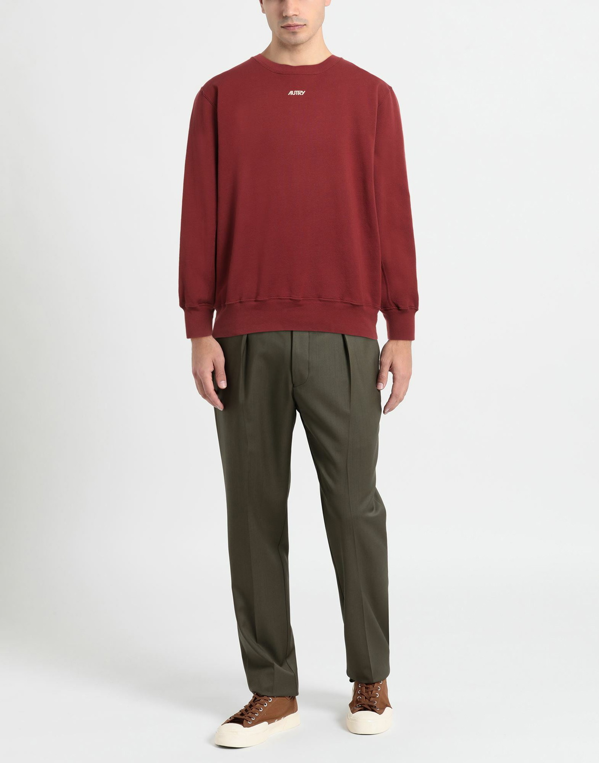 Autry Mens Sweatshirt Rust
