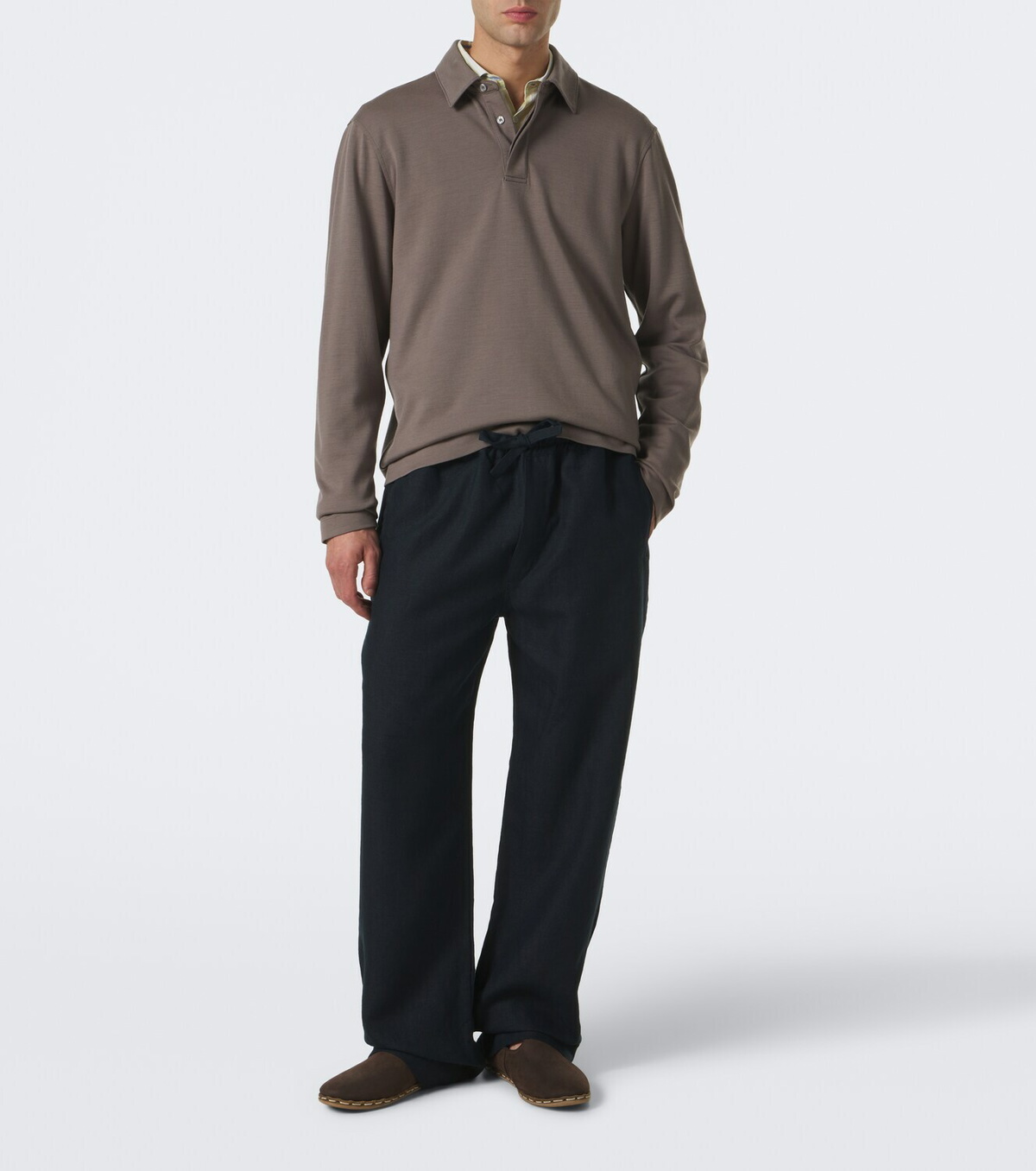 Orlebar Brown Ben wool jersey polo shirt
