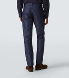Gabriela Hearst Cotton and linen straight pants